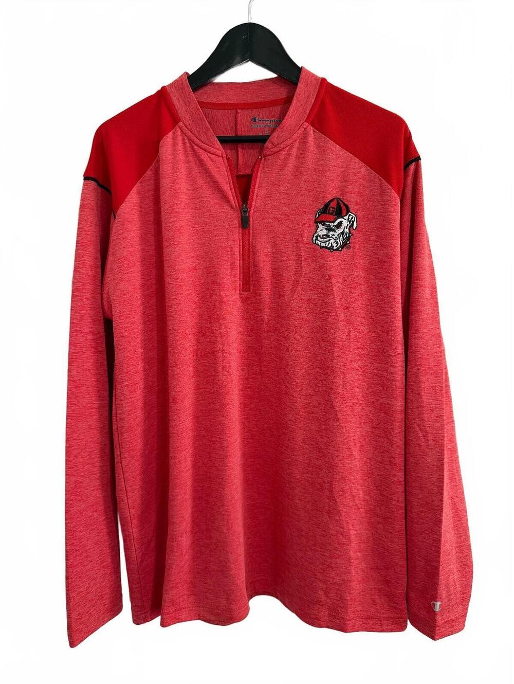 University of Georgia Bulldogs 1/4-Zip Size Large